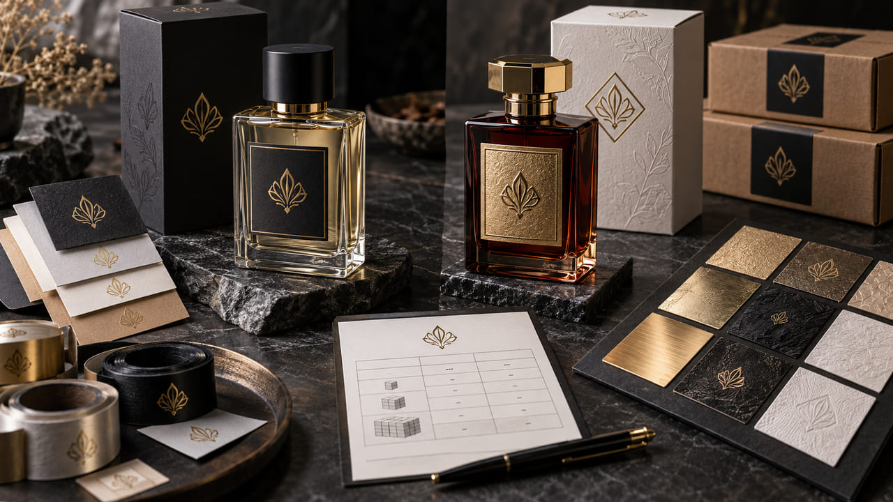 What drives bulk perfume label pricing for ecommerce perfume brands?