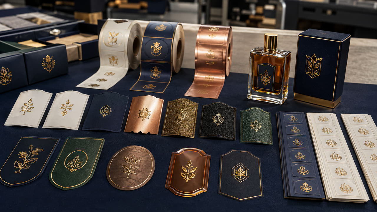 What drives bulk perfume label pricing for repeat orders?