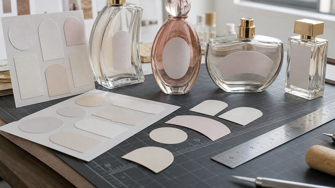 Custom Die-Cut Perfume Labels vs Standard Rectangles for Unique Bottles