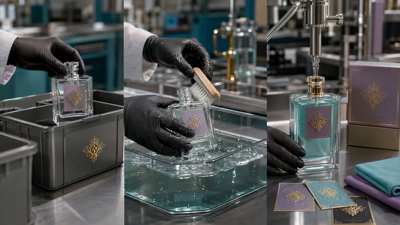 What durability questions matter for refillable perfume bottle labels for repeat orders?
