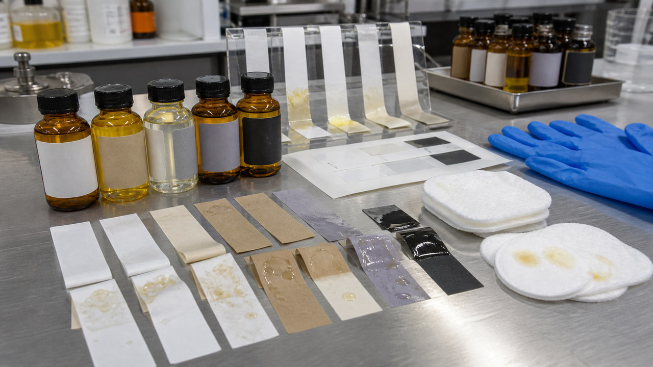 Fragrance Oil Labels for Small Jars: Adhesive Choices for Oily Handling