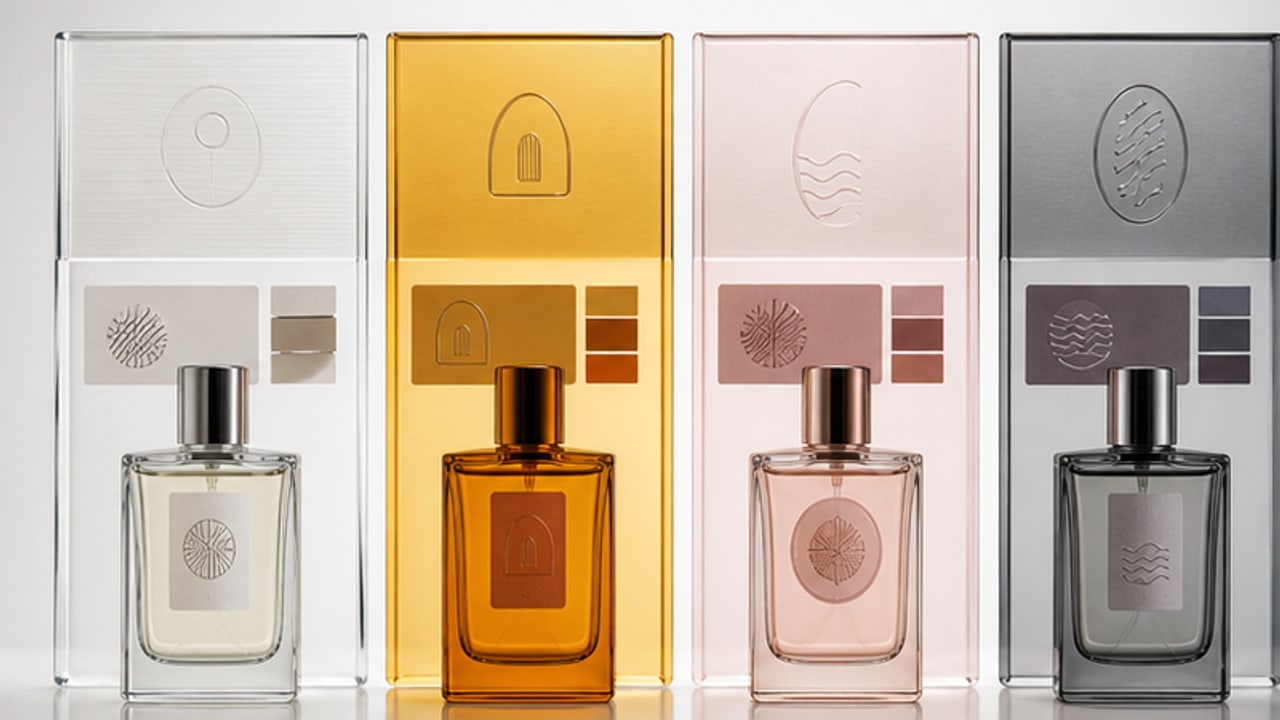 How to Match Label Color With Perfume Liquid and Glass Tint