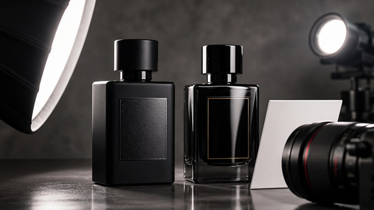 Matte vs Glossy Labels for Perfume Product Photography