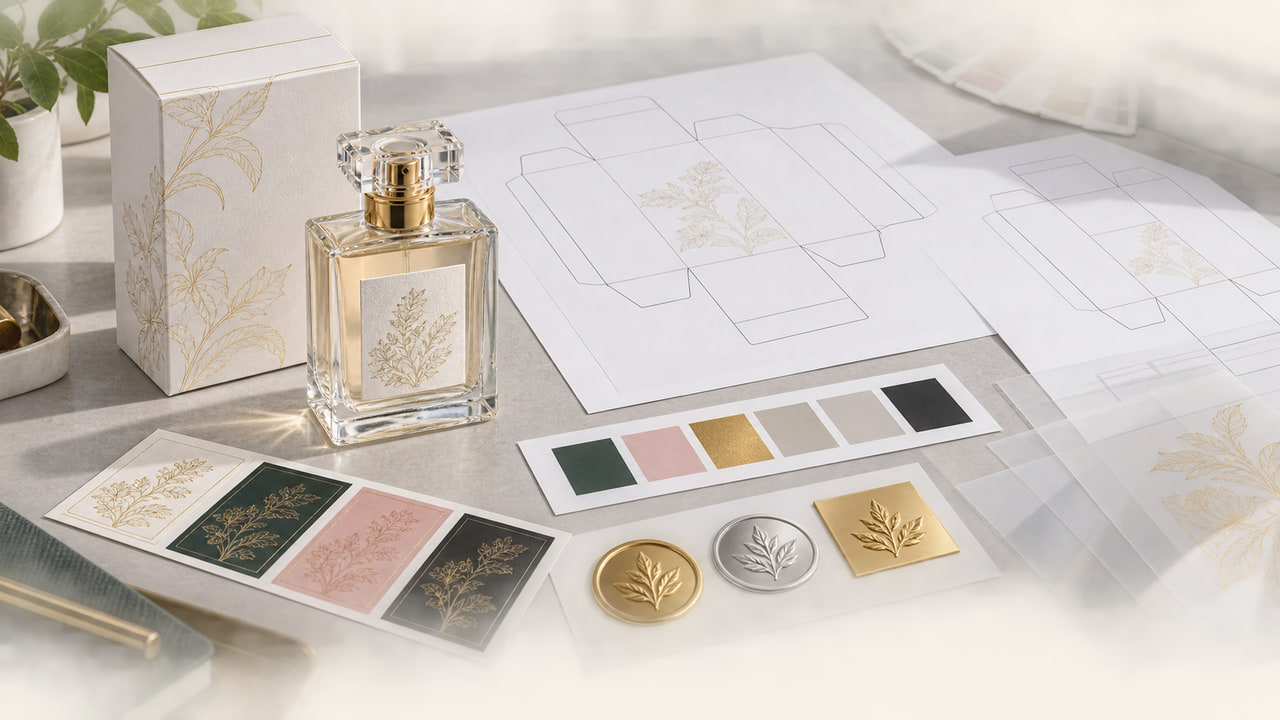 What artwork file checks prevent perfume label production delays for GCC fragrance launches?
