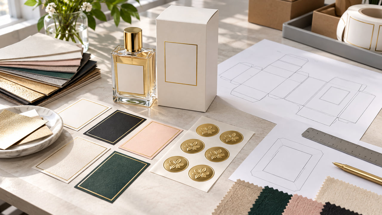 What should buyers send for a real perfume label factory quote for repeat orders?