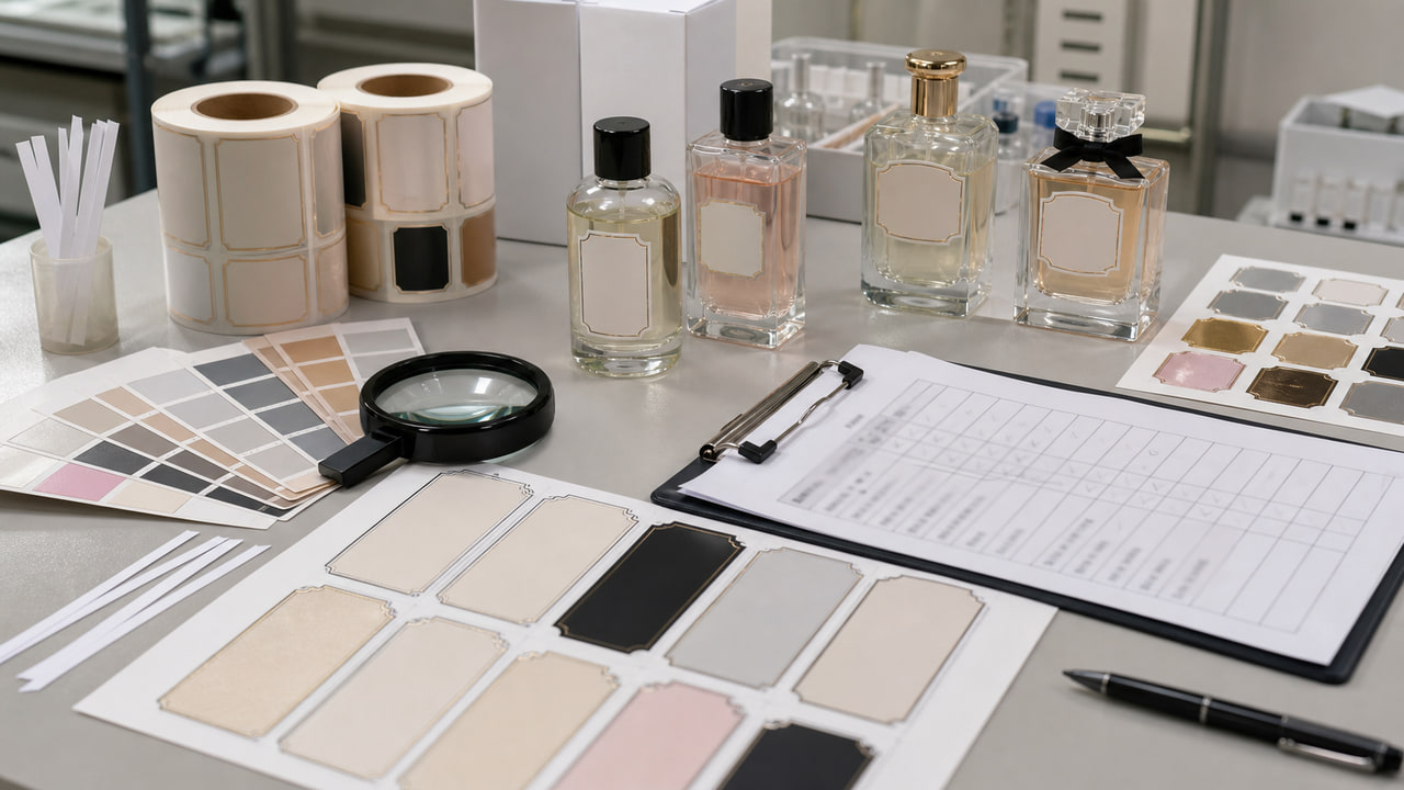 Perfume Label Sample Approval Checklist Before Bulk Production