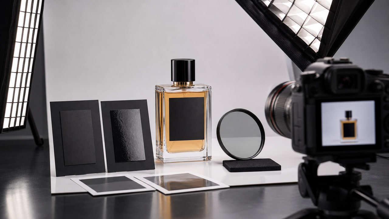 Perfume Product Photos: Label Finishes That Reduce Glare and Reflections for Private Label Fragrance Sellers
