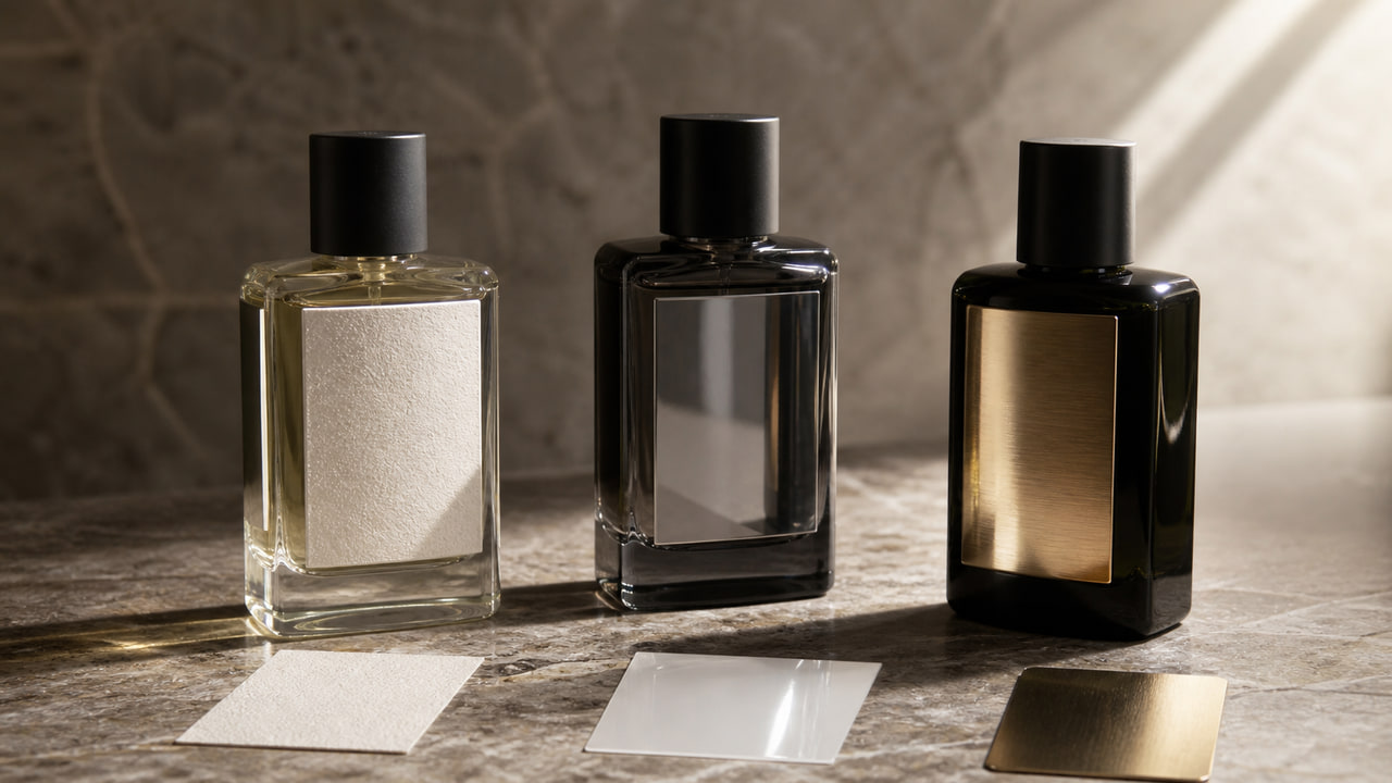 Matte, Gloss, or Metallic Finish: Choosing the Right Perfume Label Surface