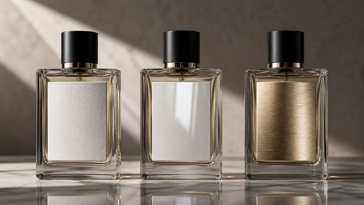 Matte, Gloss, or Metallic Finish: Choosing the Right Perfume Label Surface for Private Label Fragrance Sellers