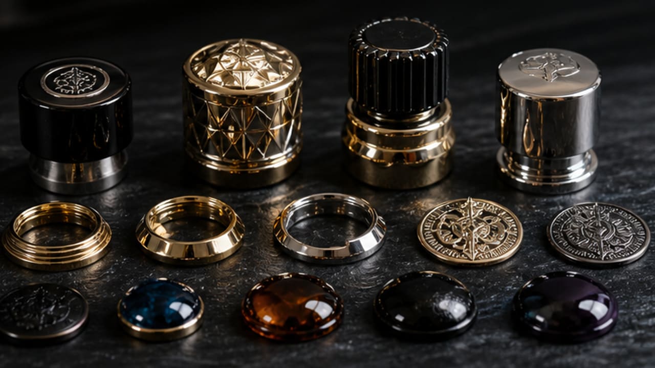 How to Make a Plain Perfume Cap Look Premium With Small Decoration Parts