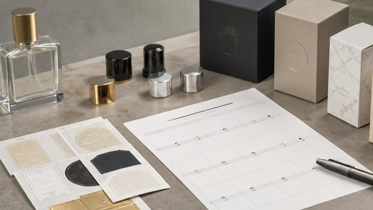 Private Label Perfume Packaging Upgrade Map: Labels, Caps, Boxes, and Timing