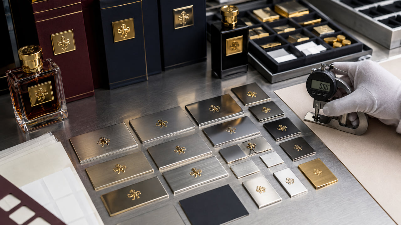 What quote variables matter for Nickel perfume labels for repeat orders?