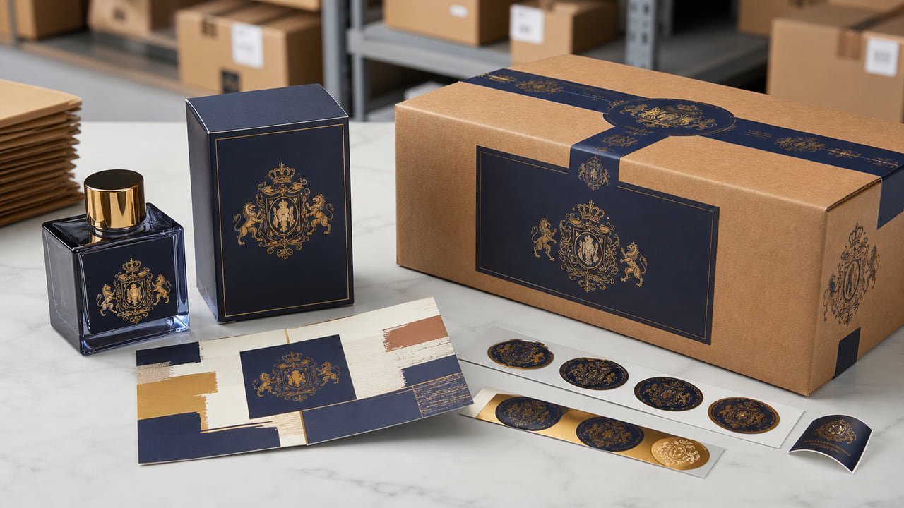 When should buyers use VOID security seals for online perfume orders for boutique retail displays?