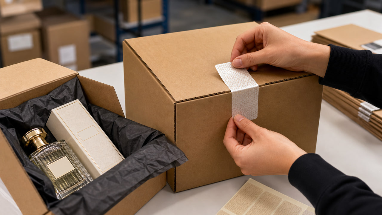 Security Seals for Online Perfume Orders: When VOID Stickers Make Sense for Private Label Fragrance Sellers