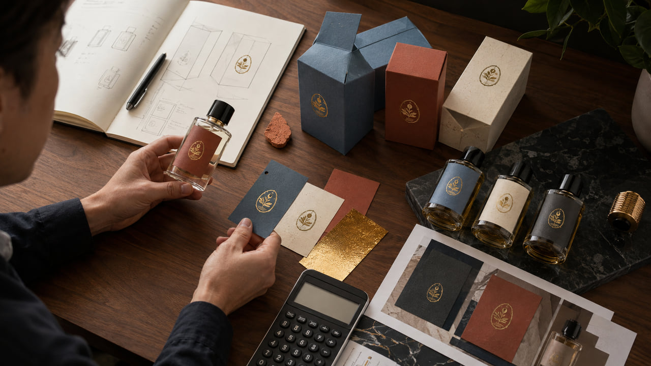 How can buyers control small-batch perfume packaging cost for repeat orders?