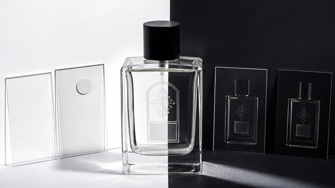 Transparent Labels on Clear Perfume Glass: How to Avoid a Cheap Look