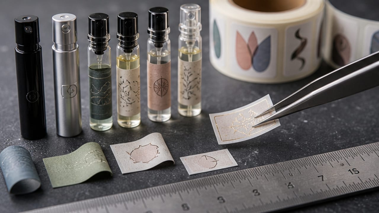 Travel-Size Perfume Labeling: Readability, Adhesion, and Application Tolerance
