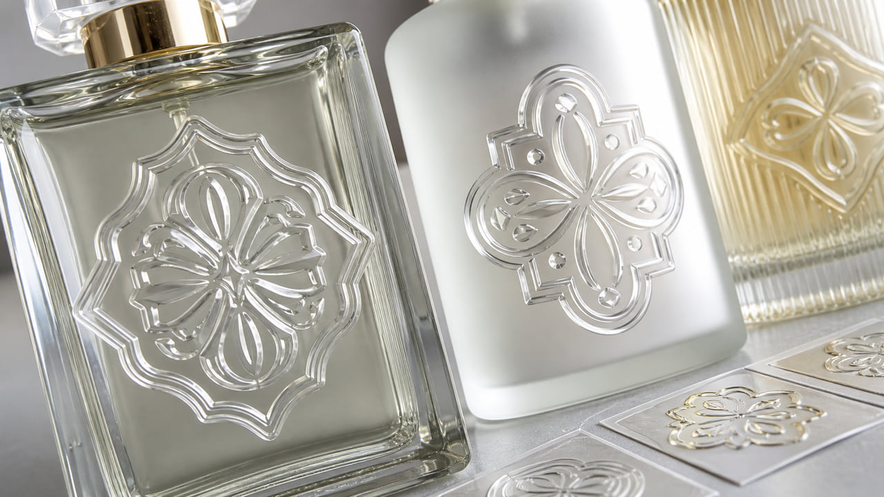 Raised UV DTF Logo Effects on Perfume Bottles: What Looks Premium